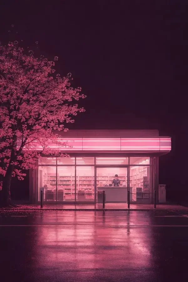 幽灵便利店 影片海报，日韩大片，2026 年