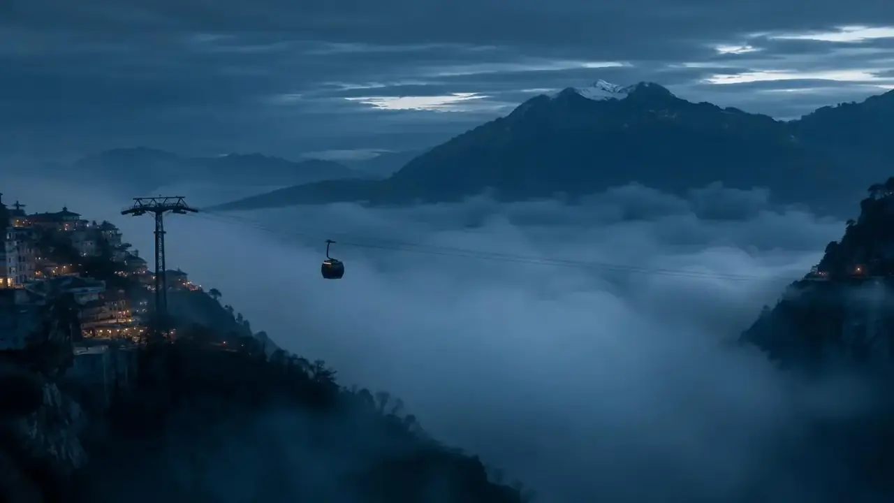 雾中来客 影片剧照背景