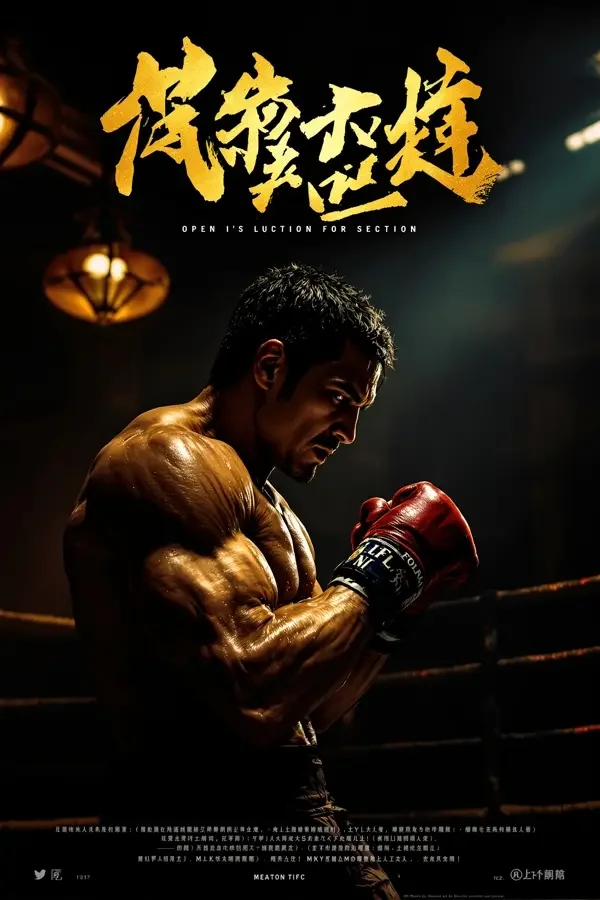 边城拳手 影片海报，国产大片，2026 年